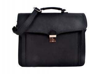 Men's Vintage Buffalo Leather Shoulder Messenger Bag Briefcase Laptop Bags
